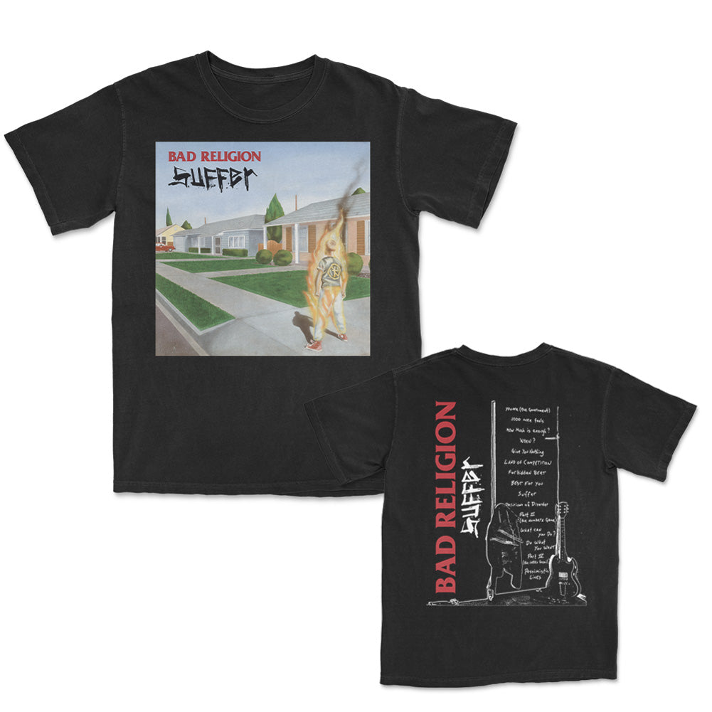 Bad Religion (Suffer Tracklist Black) T-Shirt