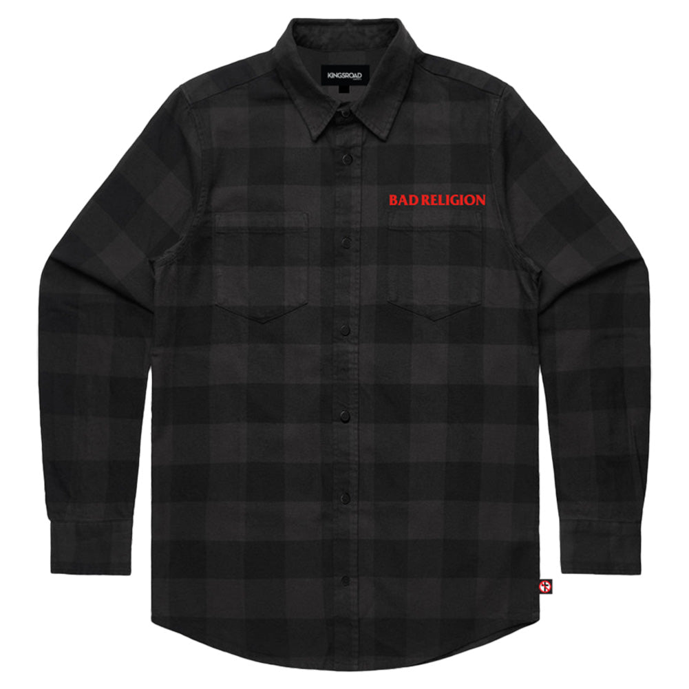 Bad Religion (Embroidered Logo) Flannel Shirt