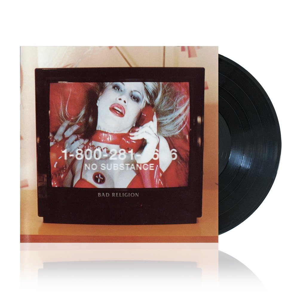Bad Religion (No Substance Remastered) Black Vinyl
