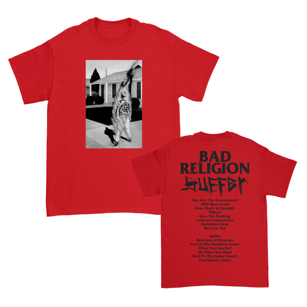Bad Religion (Suffer Tracklist Red) T-Shirt