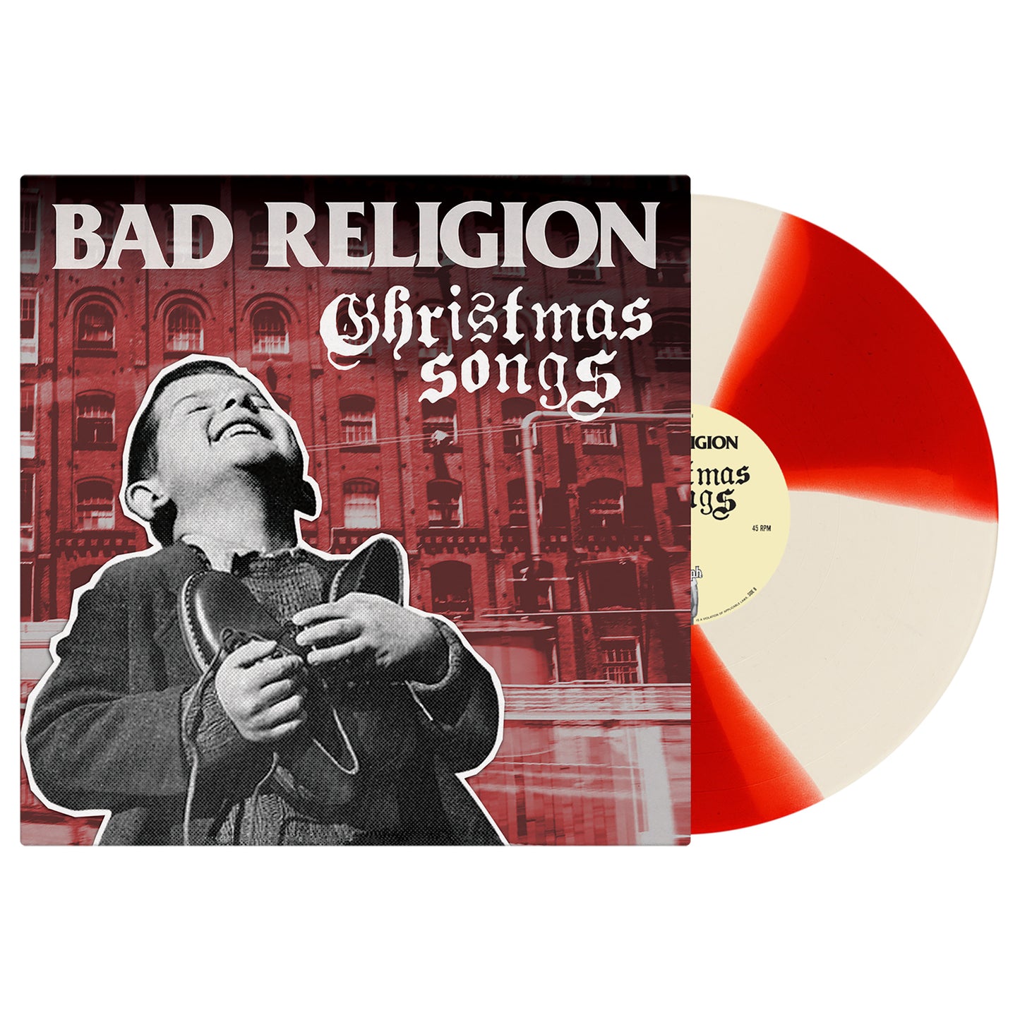 Bad Religion (Christmas Songs) Candy Cane Vinyl